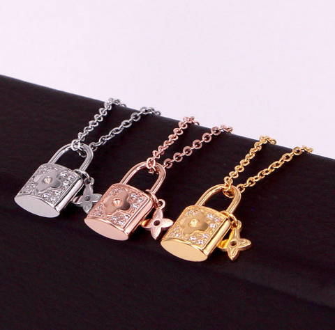 Cadenas Charm Necklace | Padlock Necklace | Maison Laurelle